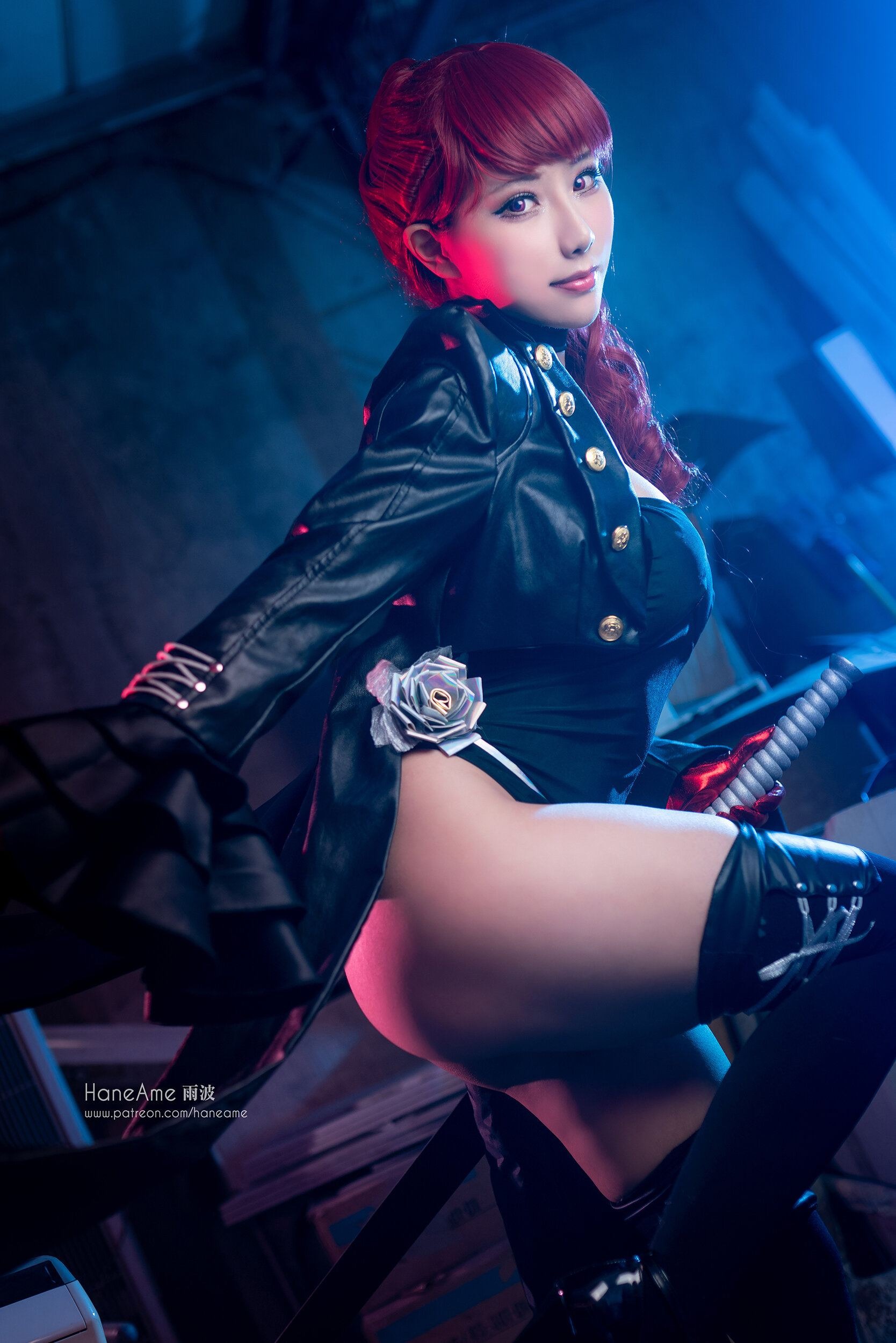 图片[1]-雨波_HaneAme – NO.052 Persona 5 Kasumi 芳泽霞[11P]-XikXak